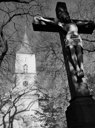 Trebišov predná časť kostola